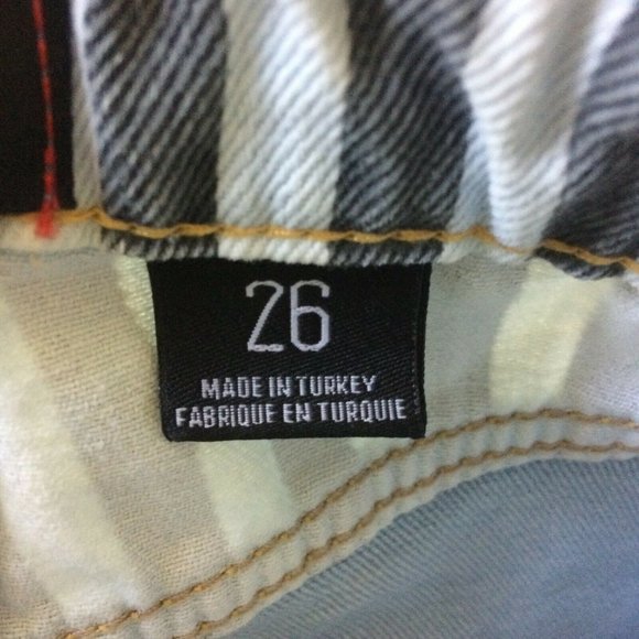 BDG Urban Outfitters Women's Jeans Sz 26 Girlfriend Button Fly High Rise 27x26" - Picture 8 of 9